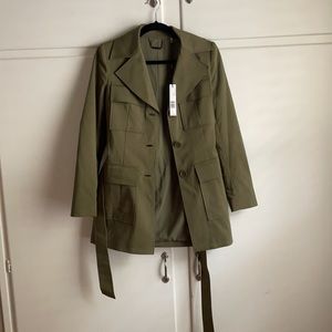 [New] Ellie Tahari Belted Trench Coat